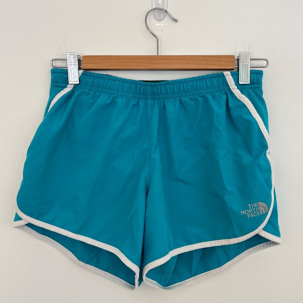 The North Face Women’s Running Shorts - Teal, Size Small